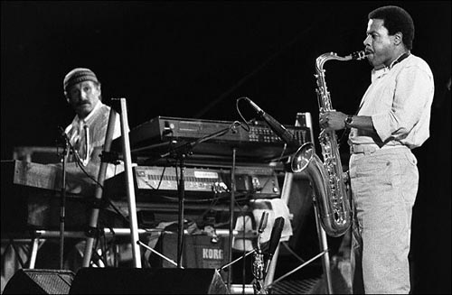 Joe Zawinul and Wayne Shorter